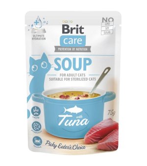 BRIT CARE Cat Soup with Tuna - zupa dla kota z tuńczykiem 75g