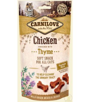Carnilove Cat Snack Soft Chicken & Thyme 50g