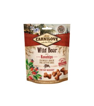 Carnilove Dog Snack Crunchy Wild Boar & Rosehips 200g