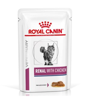 Karma dietetyczna dla kota Royal Canin Cat Renal - kurczak 85g saszetka 