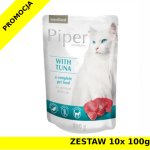 Karma mokra dla kota PIPER kot sterilised tuńczyk ZESTAW 10x 100g