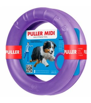 WAU DOG Puller Midi zabawka treningowa dla psa  Ø 20cm 2szt.