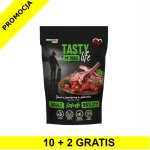 10+2 GRATIS Tasty Dogs Life karma mokra dla psów dorosłych danie w galaretce Jagnięcina 500g saszetka