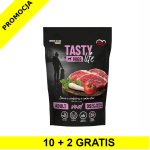 10+2 GRATIS Tasty Dogs Life karma mokra dla psów dorosłych danie w galaretce Cielęcina 500g saszetka