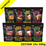 10x 500g Tasty Dogs Life karma mokra dla psów dorosłych danie w galaretce Mix smaków ZESTAW
