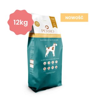 12kg - Kaczka z batatami - Perro - rasy średnie i duże - psy dorosłe - karma sucha