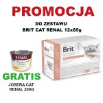 12x 85g - Renal - saszetki - Brit Veterinary Diet - mokra karma dla kota - niewydolność nerek - fileciki w sosie