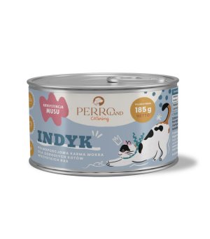 185g - Indyk - PERROland CATering - karma mokra dla kotów dorosłych