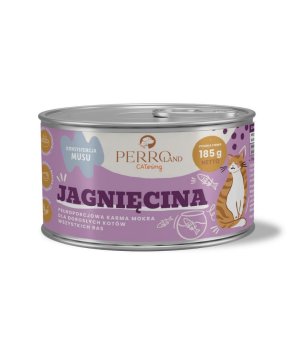  185g - Jagnięcina - PERROland CATering - karma mokra dla kotów dorosłych