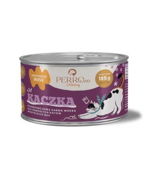  185g - Kaczka - PERROland CATering - karma mokra dla kotów dorosłych