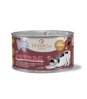 185g - Pstrąg - PERROland CATering - karma mokra dla kotów dorosłych