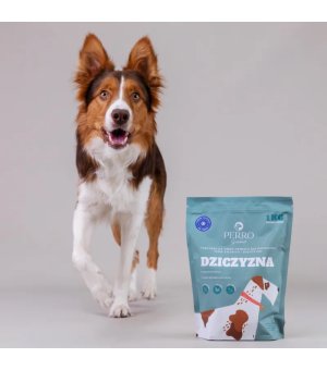 1kg - Perro Gourmet karma sucha dla psów dorosłych Dziczyzna tłoczona na zimno
