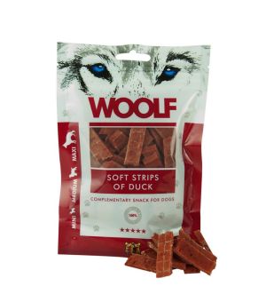 Brit Woolf Soft Strips of Duck 100g