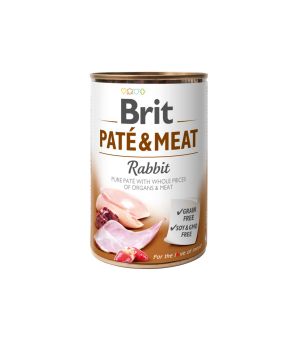 Karma mokra dla psa Brit Care Rabbit Pate Meat 400g - NOWA FORMUŁA