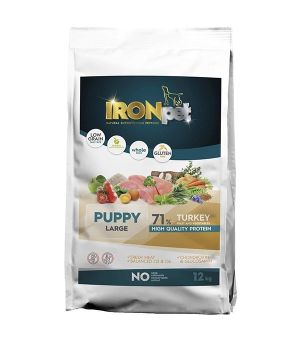 IRONpet TURKEY Puppy Large Indyk 12kg 