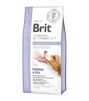Brit Veterinary Diets Dog Gastro Intestinal 12kg (uszkodzony worek)