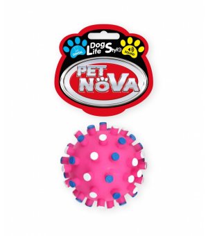 PETNOVA Piłka DENTAL 7cm RÓŻOWA