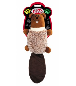 PETNOVA BÓBR PLUSZOWY PISZCZĄCY 47CM