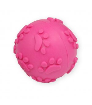 PETNOVA Piłka 6cm z dźwiękiem RÓŻOWA