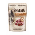 Shelma CAT kaczka z żurawiną w sosie saszetka 85g