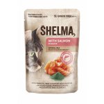 Shelma CAT łosoś ze spiruliną w sosie saszetka 85g