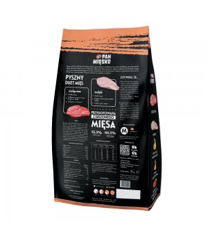 Pan Mięsko cielęcina z indykiem M 9kg