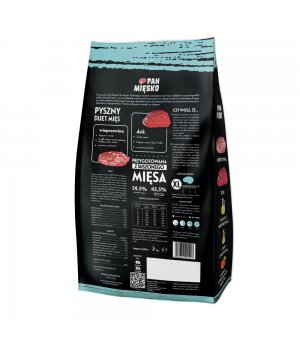 Pan Mięsko wieprzowina z dzikiem XL 3kg