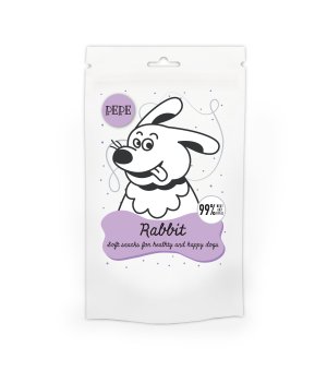 Paka Zwierzaka Pepe Mini Chunkies Rabbit - królik - 70g