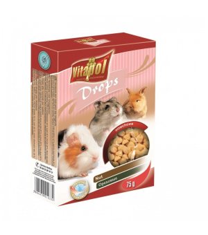 Vitapol DROPSY DLA GRYZONI ORZECHOWE 75G