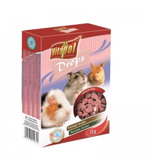 Vitapol DROPSY DLA GRYZONI OWOCE LASU 75G