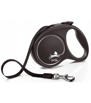 Flexi New Classic taśma L 5m - CZARNA