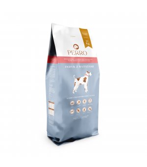 1kg - Indyk z batatami - Perro - rasy średnie i duże - psy dorosłe - karma sucha