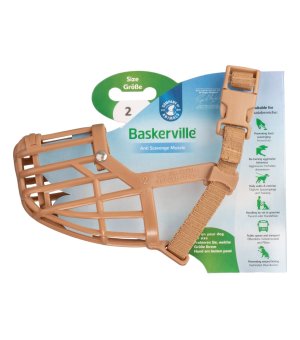 BASKERVILLE ANTI SCAVENGE - CLASSIC 2 BEŻOWY KAGANIEC 