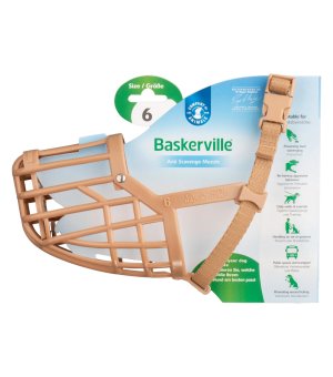 BASKERVILLE ANTI SCAVENGE - CLASSIC 6 KAGANIEC BEŻOWY