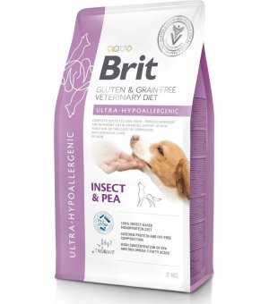 WYCOFYWANY Z OFERTY - BRIT GF VETERINARY CARE DOG ULTRA-HYPOALLERGENIC 2KG