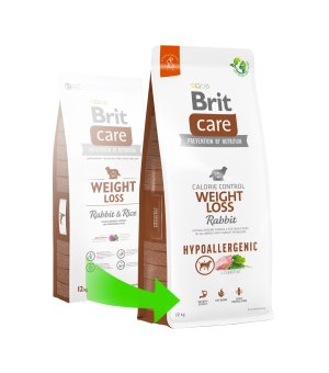 Karma sucha dla psa Brit Care Hypoallergenic Weight Loss 12kg 