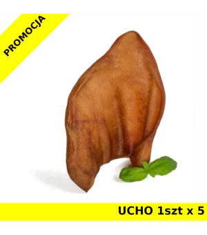 Meat Stuff Ucho wieprzowe 5szt. luz (4 + 1 GRATIS)