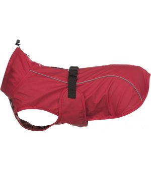 TRIXIE płaszczyk dla psa VIMY PRZECIWDESZCZOWY M 45CM CZERWONY