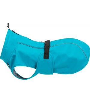 TRIXIE płaszczyk dla psa VIMY PRZECIWDESZCZOWY M 50CM TURKUSOWY