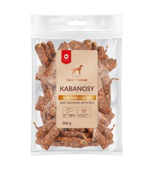 MACED SP Kabanos Wołowy z Ryżem 500G