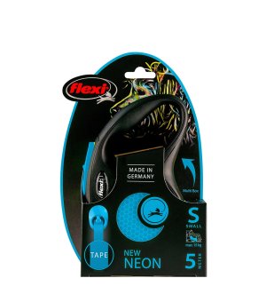 Flexi NEW NEON TAŚMA M 5M - NIEBIESKA