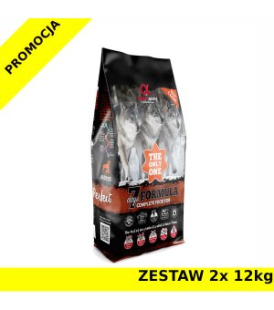 ALPHA SPIRIT 7 DAYS FORMULA  Pełnowartościowa Sucha Karma  ZESTAW 2x 12kg