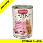 Karma mokra dla kota Animonda Cat Carny INDYK, KURCZAK, KREWETKI ZESTAW 6x 400g