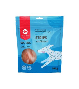 MACED Strips z Królikiem 500g