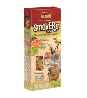 Vitapol Smakers Kolby dla gryzoni WARZYWNY 2 szt/op. 90g