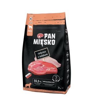 Pan Mięsko cielęcina z indykiem ROZM. XL 3kg