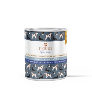 800g - Koza z batatem - Perro Gourmet - karma mokra dla psa dorosłego - puszka