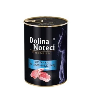 Dolina Noteci karma mokra dla kota bogata w Jagnięcinę 400g