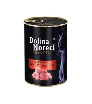 Dolina Noteci karma mokra dla kota bogata w Cielęcinę 400g