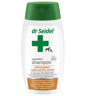 Dr Seidel Szampon z kwasem  borowym i octowym 220ml